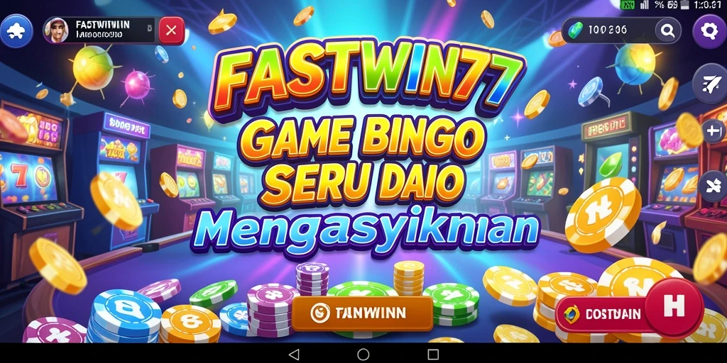 Screenshot gameplay FASTWIN77 dengan suasana Bingo yang menarik.