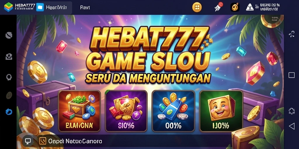 Screenshot gameplay HEBAT777 menampilkan keseruan permainan Slot.