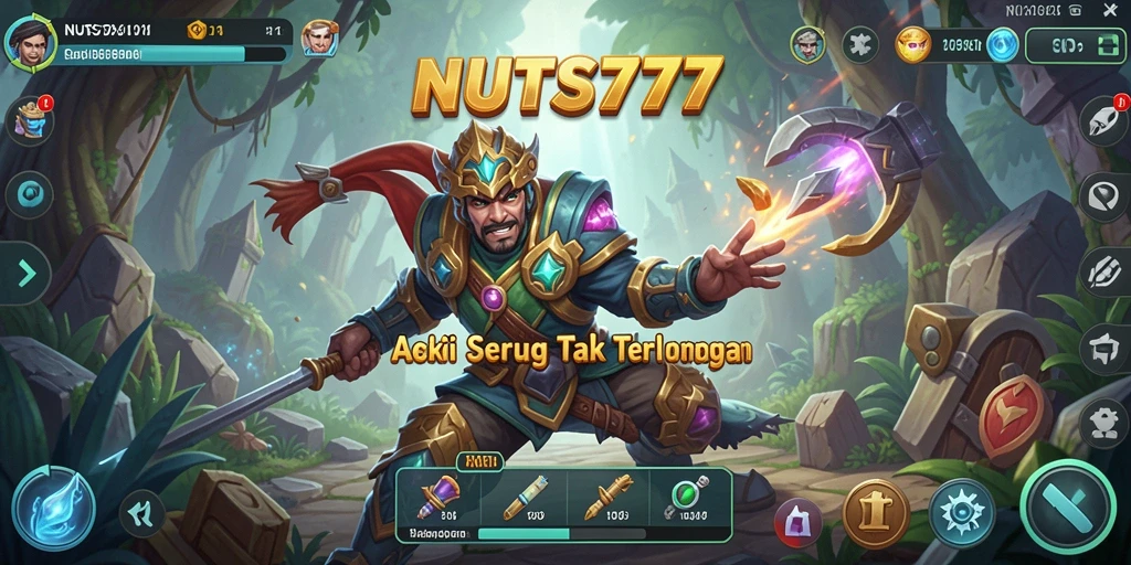 Gameplay NUTS777 yang mendebarkan dan penuh aksi.
