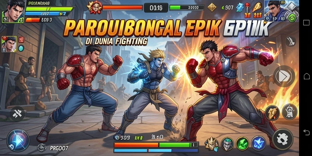 Tampilan screenshot dari gameplay PRG007 yang mendebarkan.