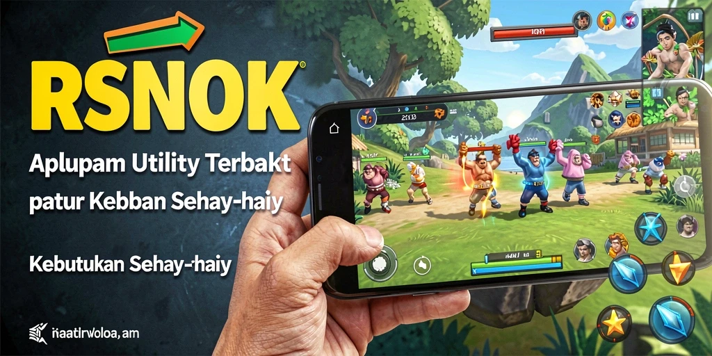 Screenshot RSNOK menampilkan antarmuka aplikasi Utility yang user-friendly.
