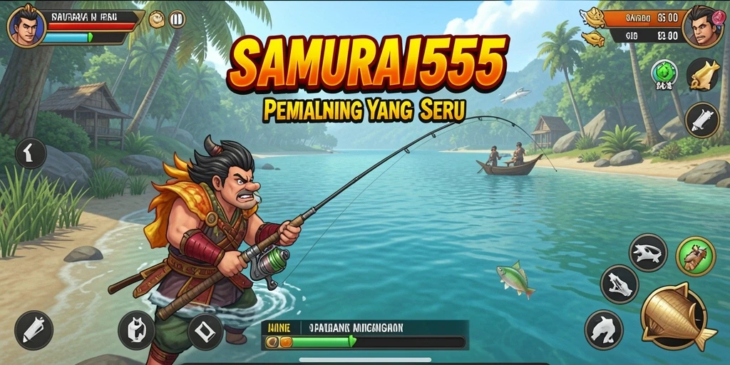 Tangkapan luar biasa dalam gameplay SAMURAI555 yang seru.