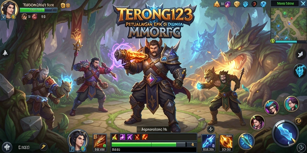 Screenshot gameplay <strong>TERONG123</strong> menampilkan aksi seru dan dunia yang luas.