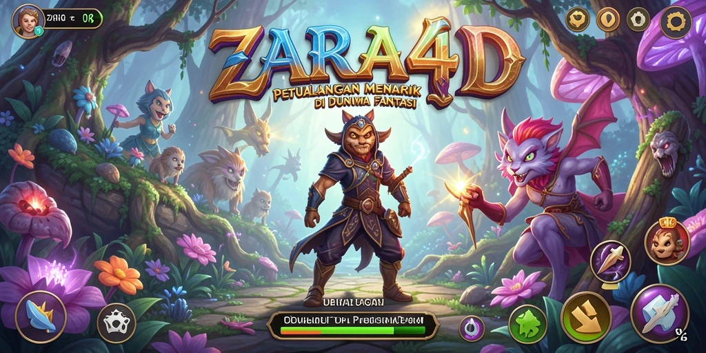 Screenshot gameplay ZARA4D yang menampilkan petualangan seru dan tantangan menarik.